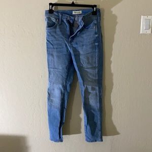 Madewell light blue jeans